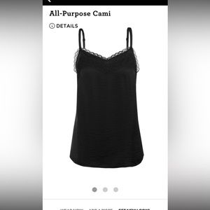Cabi All Purpose Cami Black